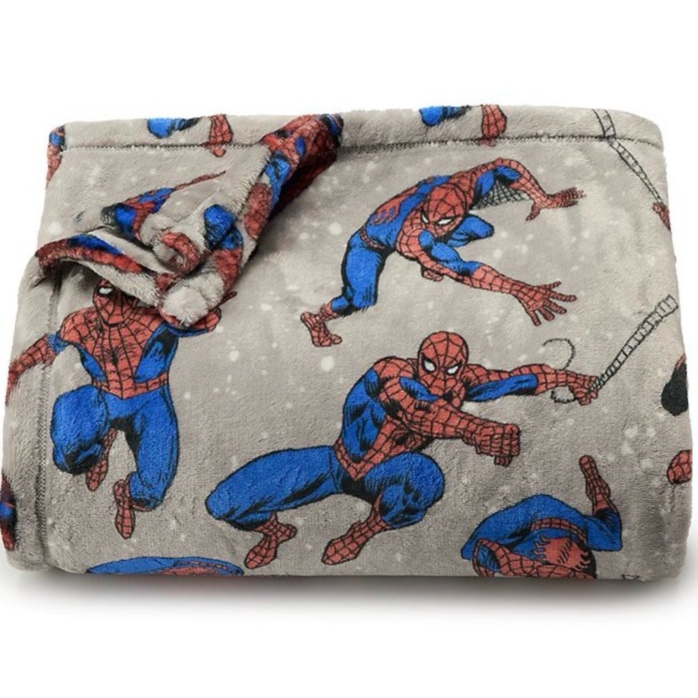 The Big One Plush Throw Blanket Marvel SPIDER-MAN Marvel Plush Oversized 60 x 72